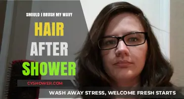 Post-Shower Wavy Hair Care: To Brush or Not to Brush?