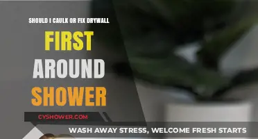 Caulk or Fix Drywall First: Shower Repair Priority Guide