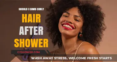 Should You Comb Curly Hair Post-Shower? Expert Tips Revealed