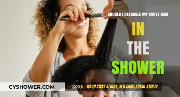 Detangling Curly Hair in the Shower: Best Practices for Healthy Curls