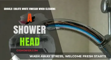 Dilute or Not? White Vinegar for Shower Head Cleaning Tips