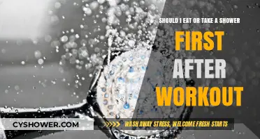 Post-Workout Dilemma: Shower or Eat First for Optimal Recovery?
