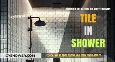 Glossy vs. Matte Subway Tile: Which is Best for Your Shower?