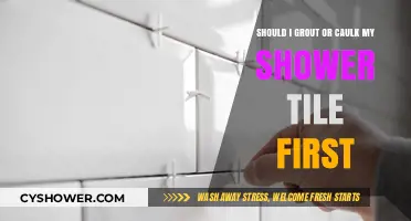 Grout or Caulk First? Shower Tile Installation Dilemma Explained