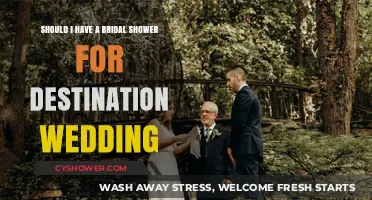 Destination Wedding Bridal Shower: To Host or Not to Host?