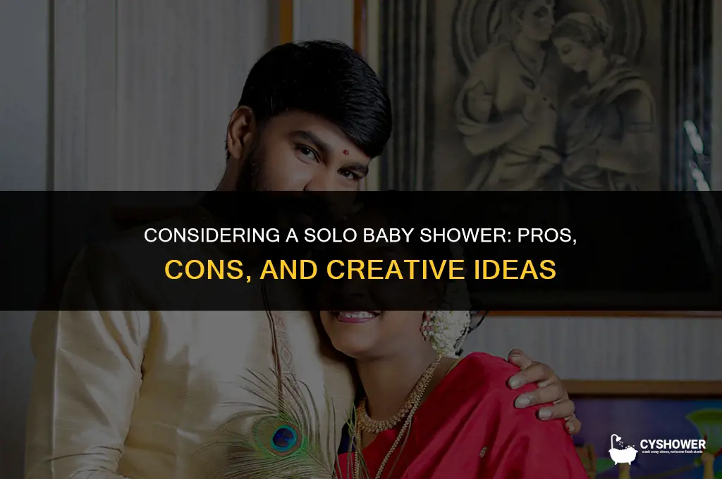 should i have my own baby shower
