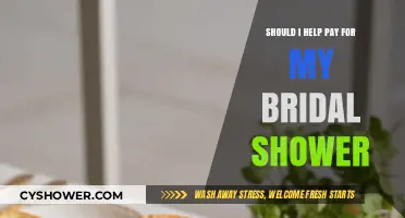Should Brides Contribute Financially to Their Own Bridal Shower?