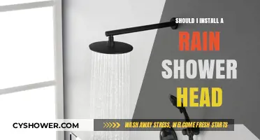 Upgrade Your Shower Experience: Is a Rain Shower Head Right for You?