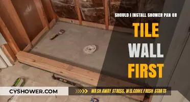 Shower Pan or Tile Wall First: Installation Sequence Guide