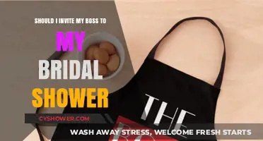 Should You Invite Your Boss to Your Bridal Shower? Pros and Cons