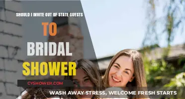 Should You Invite Out-of-State Guests to Your Bridal Shower?