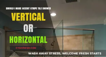Vertical or Horizontal: Choosing the Best Accent Stripe Tile Shower Layout