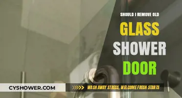 Should You Remove Your Old Glass Shower Door? Pros and Cons