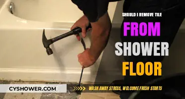 Should You Remove Shower Floor Tile? Pros, Cons, and Alternatives