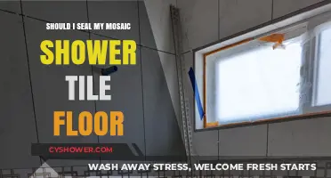 Should You Seal Mosaic Shower Tile Floors? Pros, Cons, and Tips