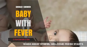 Feverish Baby? Tips on When to Shower and When to Wait