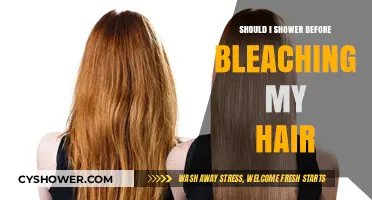 Shower Before Bleaching Hair: Essential Prep or Unnecessary Step?