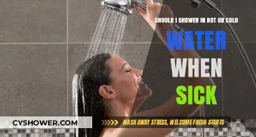 Hot or Cold Showers: What's Best When You're Under the Weather?