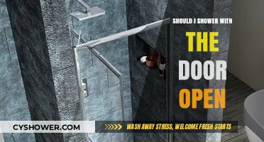 Should You Shower with the Door Open? Pros, Cons, and Tips