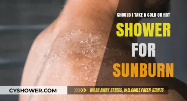 Cold vs. Hot Showers: Which Soothes Sunburn Better?