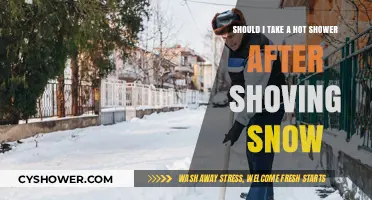 Hot Showers After Snow Shoveling: Safe or Risky Choice?