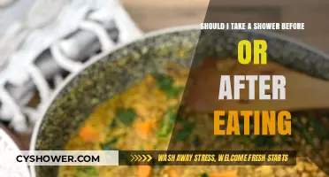 Shower Before or After Eating: Timing Tips for Optimal Comfort