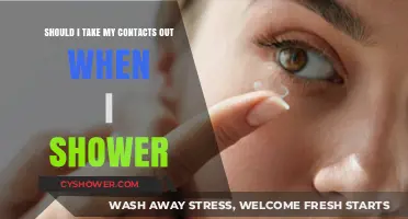 Should You Remove Contact Lenses Before Showering? Expert Advice