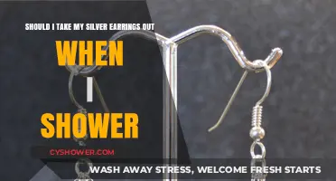 Should You Remove Silver Earrings Before Showering? Pros and Cons