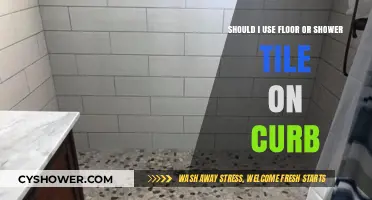 Floor vs. Shower Tile on Curb: Which is the Better Choice?