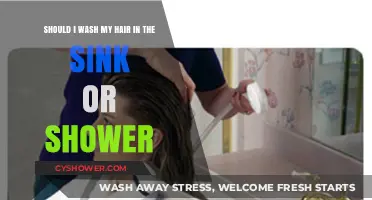 Sink or Shower: Which is Best for Washing Your Hair?