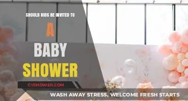 Inclusive Celebrations: Should Kids Join the Baby Shower Fun?