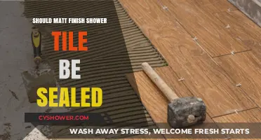 Should Matt Finish Shower Tile Be Sealed? Pros, Cons, and Best Practices