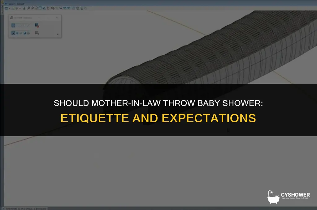 should mother in law throw baby shower