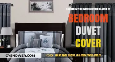 Matching Shower Curtains and Duvet Covers: A Bedroom Design Dilemma