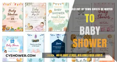 To Invite or Not: The Dilemma of Out-of-Town Guests at Baby Showers