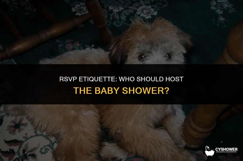 should rsvp to baby shower be to host
