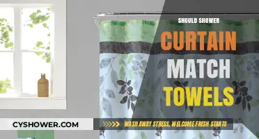Should Shower Curtains Match Towels? A Bathroom Design Dilemma