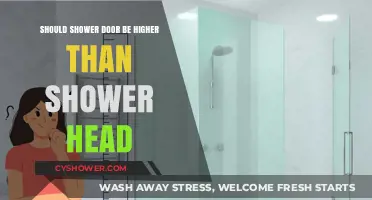 Should Shower Doors Be Higher Than Shower Heads? A Practical Guide