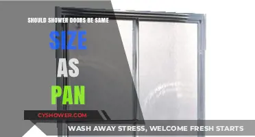 Should Shower Doors Match Pan Size? A Practical Guide