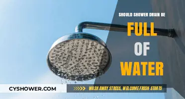 Is a Water-Filled Shower Drain Normal or a Plumbing Issue?