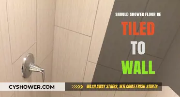 Should Shower Floors Be Tiled to the Wall? Pros and Cons Explained