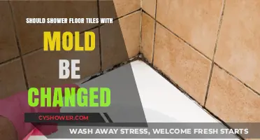 Moldy Shower Floor Tiles: Repair or Replace for a Healthy Bathroom?