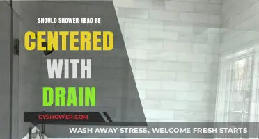 Should Your Shower Head Align with the Drain? Pros and Cons Explained