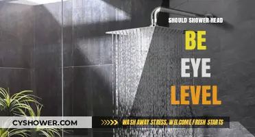 Should Your Shower Head Be at Eye Level? Pros and Cons