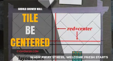 Should Shower Wall Tile Be Centered? A Design Dilemma Explored