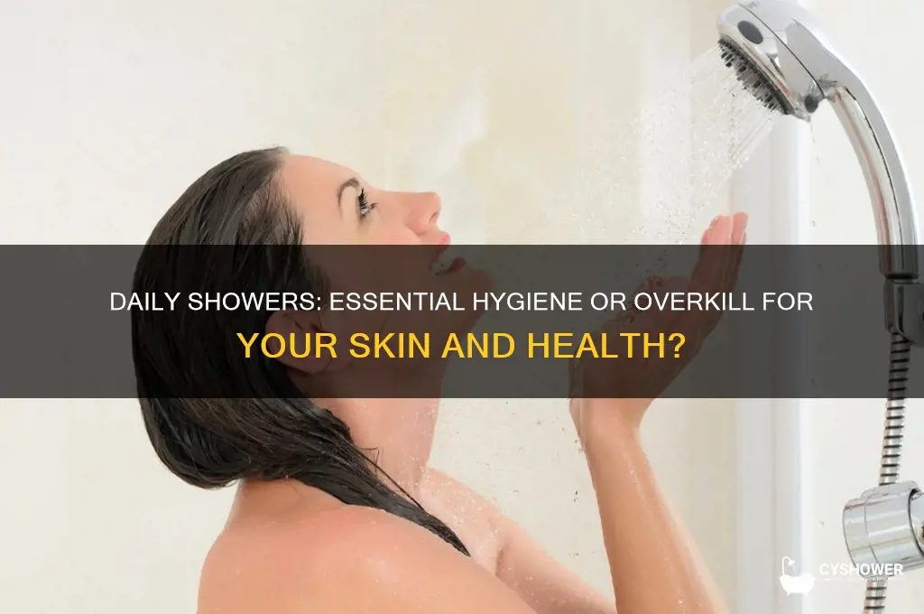should take a shower every day