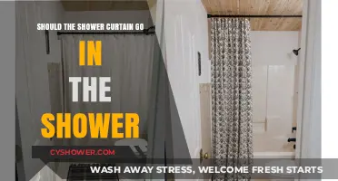 Should Your Shower Curtain Stay Inside? A Practical Guide