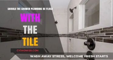 Should Shower Plumbing Be Flush with Tile? Pros, Cons, and Tips
