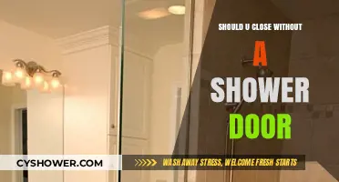 Shower Door Dilemma: To Close or Not Without One?