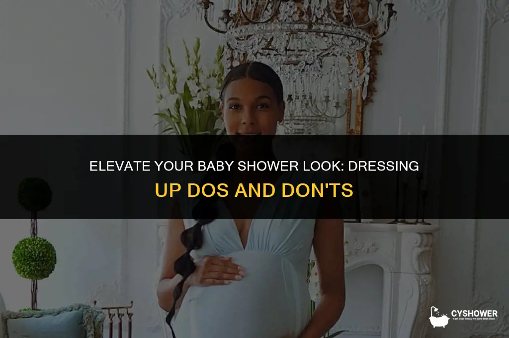 should u dress up for a baby shower